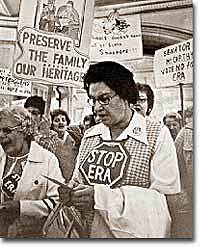 Phyllis Schlafly and the defeat of the ERA