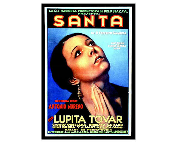 Primera película sonora Mexicana "Santa"