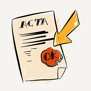 Acta de Educación primaria y secundaria