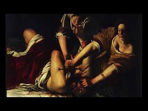 Judith and Holofernes by Gentileschi