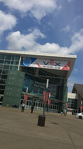 Triebold Attends Vex Robotics World Championships