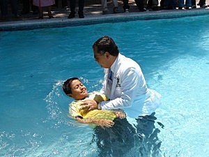 me bautice por lo cristiano