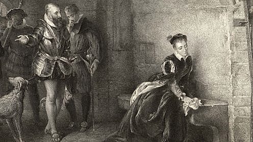 Elizabeth is imprisoned