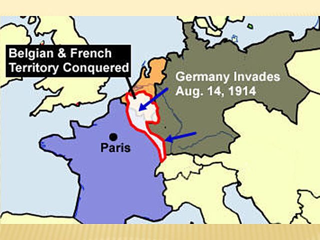 (1) Germany invades and U.K. declares war