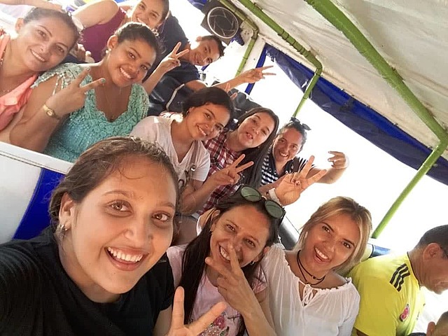 Me monté por primera vez en una chalupa