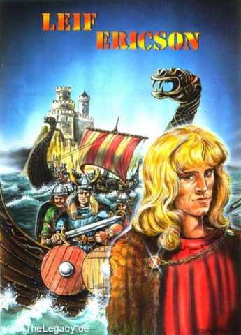 Leif Ericson "finds" America