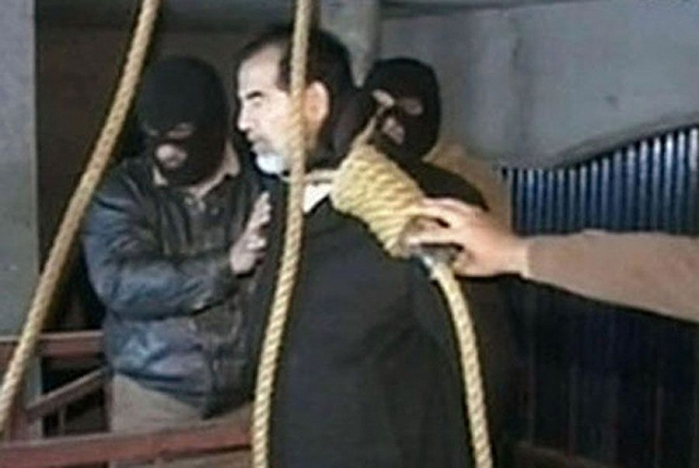 Saddam Hussein is executed.