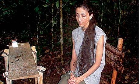 Ingrid Betancourt kidnapped