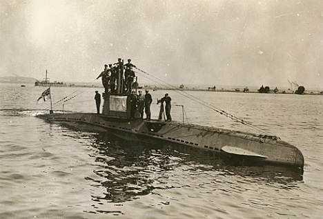 The Germans invented submarines!