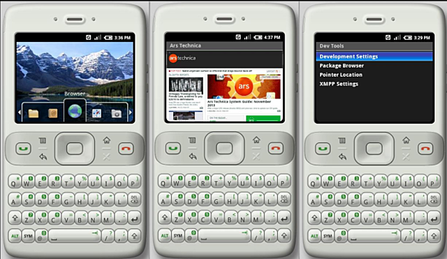 MILESTONE 3, Version Android 0.5