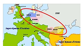 Timeline: Le invasioni barbariche e la fine dell’Impero