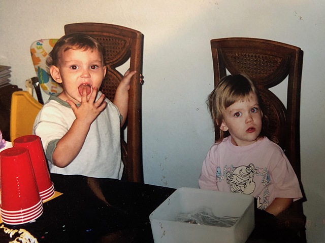 Playtime with my cousin