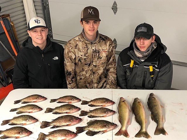 Crappies and walleyes