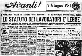 Statuto dei lavoratori