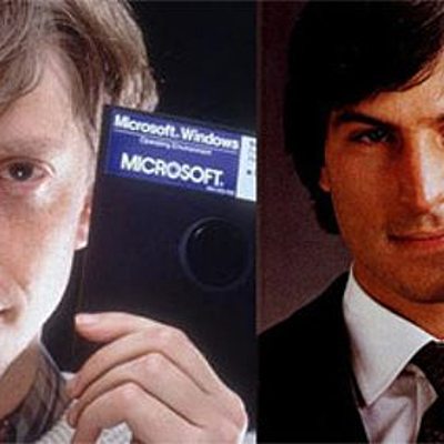 Timeline: steve jobs vs bill gates