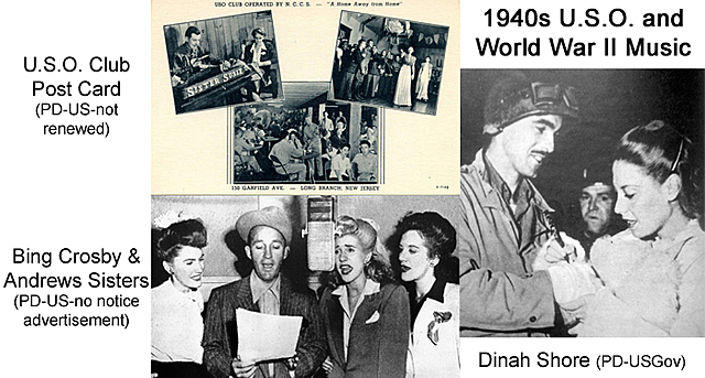 music in in the 1940s