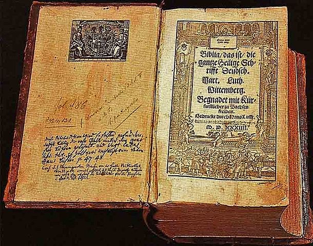 La Biblia de Lutero