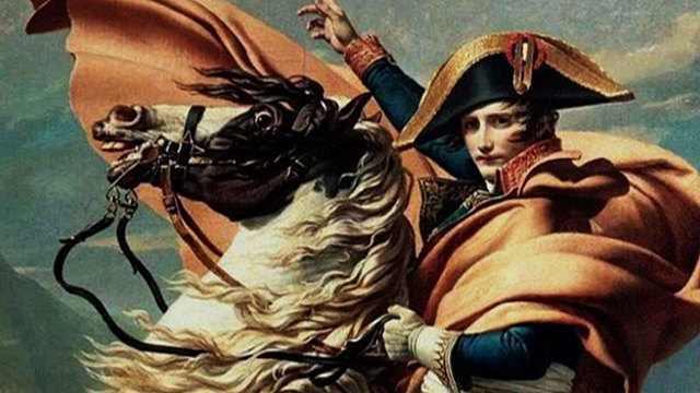 Napoleon becomes part of the army.