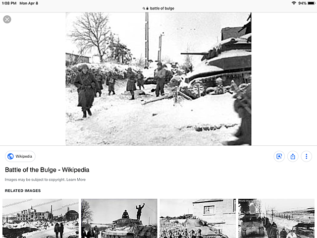 Battle of Bulge