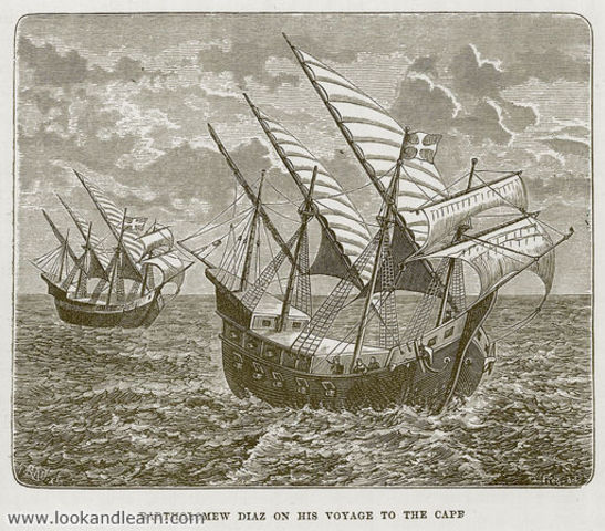 Bartholomeu Dias  Rounds the Cape of Good Hope