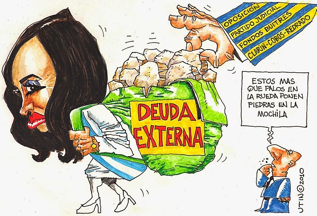 Pago de la deuda externa.