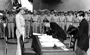 Japan surrenders