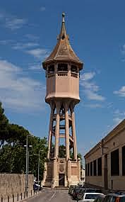 Construcció de la torre de l'aigua