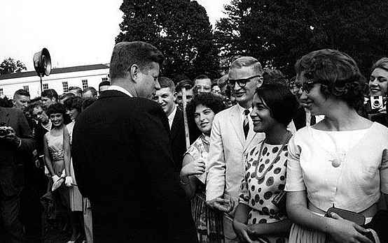 Created the Peace Corps and the Alliance for Progress