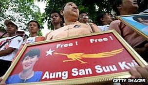 Aung San Suu Kyi movements restrictions