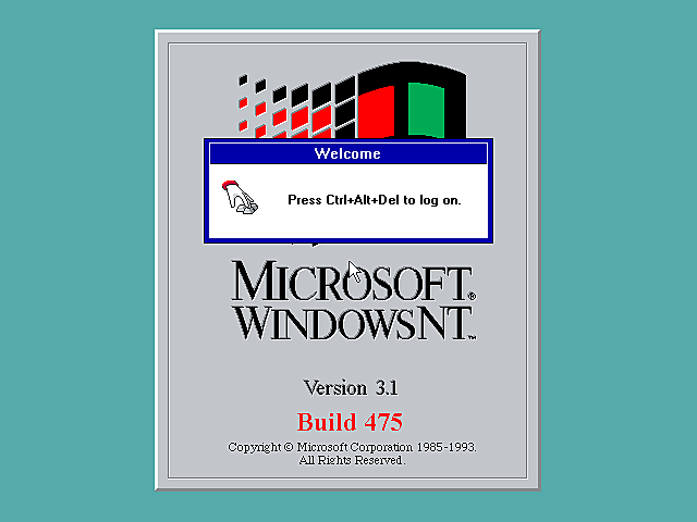 Windows NT 3.1