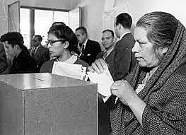 Derecho del voto para las mujeres