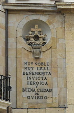 Traslado de la capital del reino a Oviedo