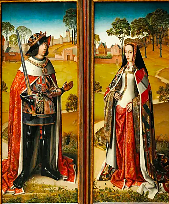 Juana "La loca" y Felipe I "El Hermoso"