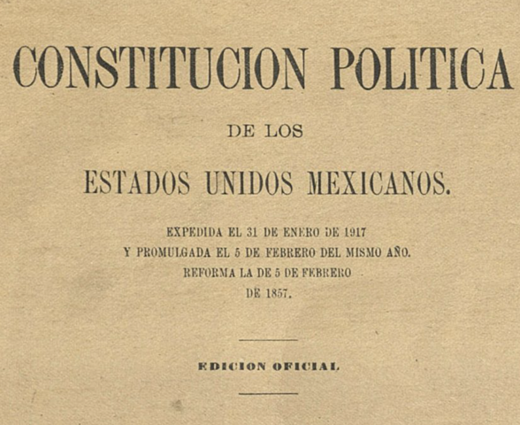 Constitución de 1917