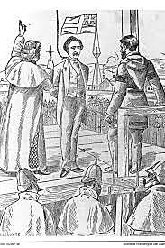 Louis Riel est pendu