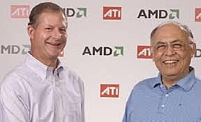 AMD crea una plataforma informática acelerada. Esta rompe con la barrera del rendimiento en teraflops. AMD compra ATI.