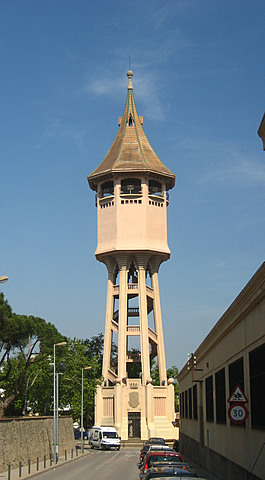 Construcció Torre de l'aigua