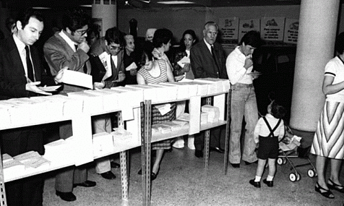 Pimeres eleccions democràtiques