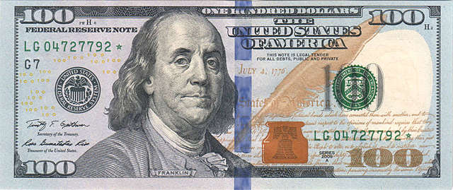$100
