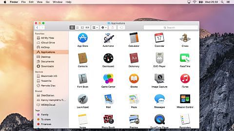 Mac OS X 10.10 Yosemite