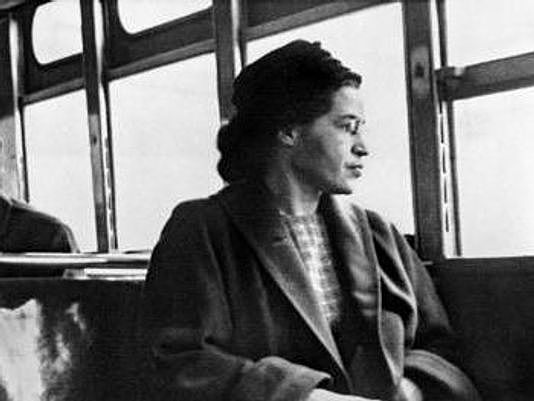 Rosa Parks Staying Seated