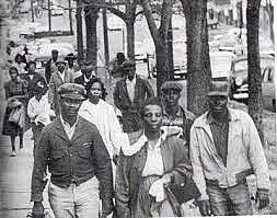 bus boycott in Montgomery begins