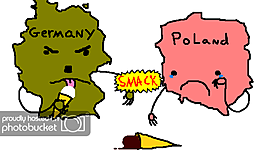 Timeline: Germany invades Poland. This makes Great Britain and France angry, so they declare on Germany.