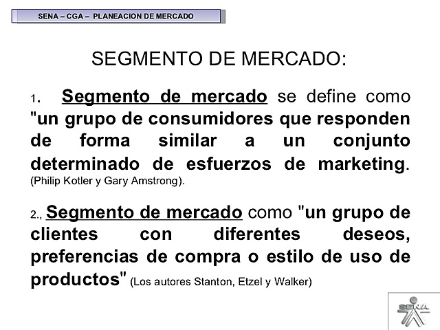 Se especializa la investigación a Segmentos de Mercado