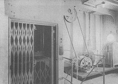 Le premier ascenseur électrique