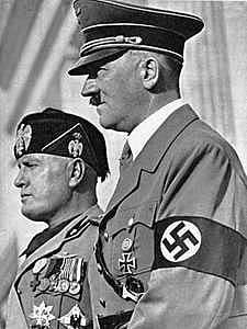 Italy,Germany and japan all signed an agreement to become the axis powers.They all had an alliance.