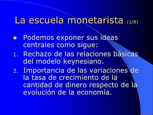 MONETARISTA