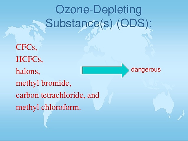 HCFCs, methyl bromide