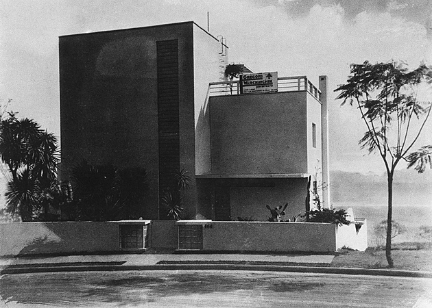 Fachada da Casa da Rua Bahia