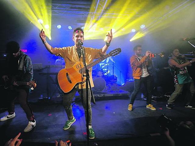 El seu primer concert com a grup